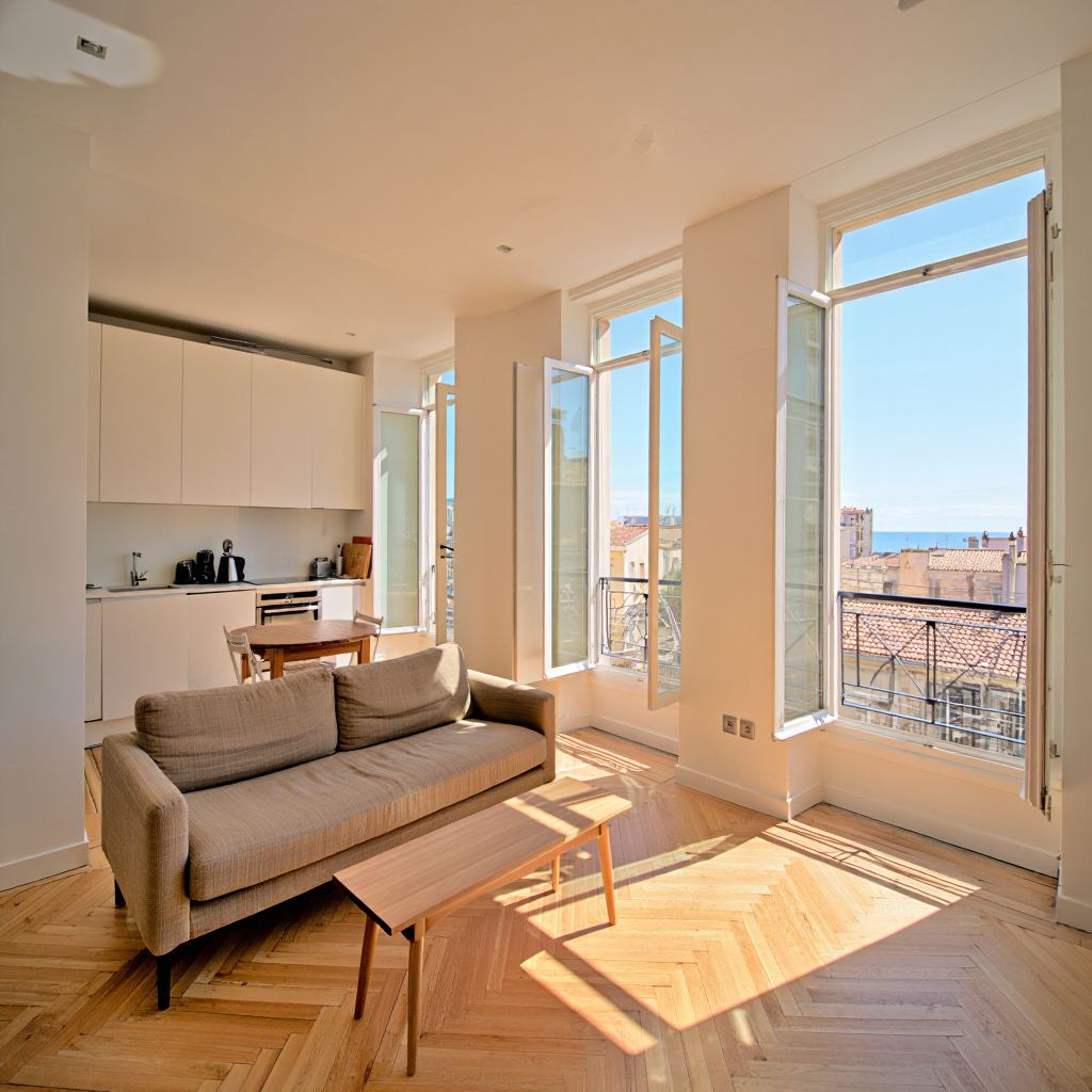 estimation bien immobilier Marseille 7ème prix m² maison jardin vue dégagée villa standing méditerranéen