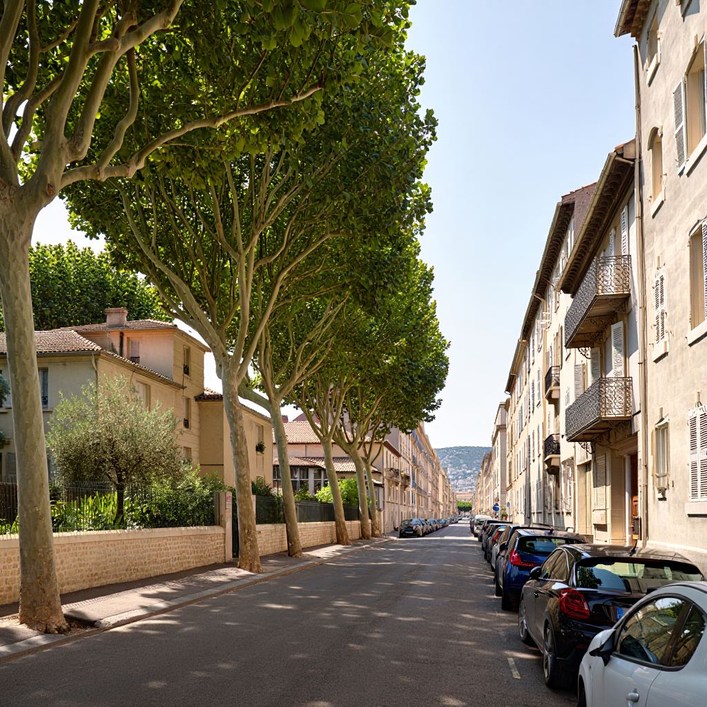 real estate Marseille 13004 Les Chartreux Cinq Avenues family apartment green spaces